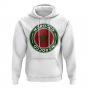 Morocco Football Badge Hoodie (White)