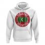 Maldives Football Badge Hoodie (White)