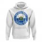 San Marino Football Badge Hoodie (White)