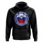 Slovenia Football Badge Hoodie (Black)