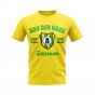 Ado Den Haag Established Football T-Shirt (Yellow)