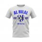 Al Hilal Established Football T-Shirt (White)