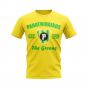 Panathinaikos Established Football T-Shirt (Yellow)