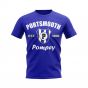 Portsmouth Established Football T-Shirt (Blue)