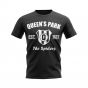 Queens Park Established Football T-Shirt (Black)