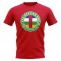 Central African Republic Football Badge T-Shirt (Red)