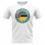 Mozambique Football Badge T-Shirt (White)