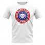 Myanmar Football Badge T-Shirt (White)