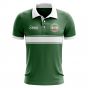 Ethiopia Concept Stripe Polo Shirt (Green) (Kids)