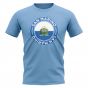 San Marino Football Badge T-Shirt (Sky)