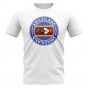 Swaziland Football Badge T-Shirt (White)