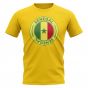 Senegal Football Badge T-Shirt (Yellow)