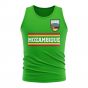 Mozambique Core Football Country Sleeveless Tee (Green)