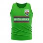 South Africa Core Football Country Sleeveless Tee (Green)