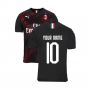 2019-2020 AC Milan Puma Third Football Shirt (Your Name)
