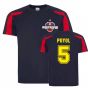 Carles Puyol Barcelona Sports Training Jersey (Navy)