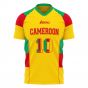 Cameroon 2018-2019 Flag Concept Shirt - Kids (Long Sleeve)