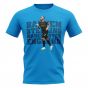 Raheem Sterling Man City Player T-Shirt (Blue)