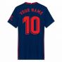 2020-2021 Atletico Madrid Away Nike Shirt (Ladies) (Your Name)