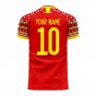 Belgium 2024-2025 Home Concept Football Kit (Libero) (Your Name)