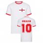 Jack Grealish England Ringer Tee (White)