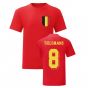 Youri Tielemans Belgium National Hero Tee's (Red)