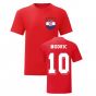 Luka Modric Croatia National Hero Tee's (Red)