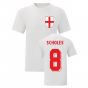 Paul Scholes England National Hero Tee (White)