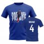 Raphael Varane France Player Tee (Blue)