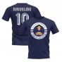 Juan Roman Riquelme Boca Illustration T-Shirt (Navy)