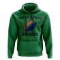South Africa Rugby Ball Hoody (Green)