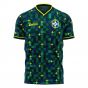 Brazil 2024-2025 Third Concept Football Kit (Libero)