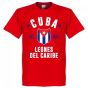 Cuba Established T-Shirt - Red