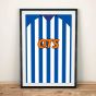 Kilmarnock 18/19 Football Shirt Art Print