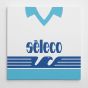 Lazio 1992 Football Canvas Print