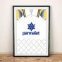 Parma 1996 Football Shirt Art Print