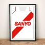 River Plate 1994 Football Shirt Art Print