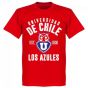 Universidad de Chile Established T-Shirt - Red