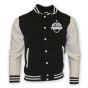 Real Madrid College Baseball Jacket (black)