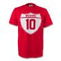 Jack Wilshere Arsenal Crest Tee (red) - Kids