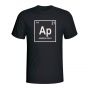 Andrea Pirlo Juventus Periodic Table T-shirt (black) - Kids