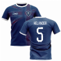 2024-2025 Glasgow Home Concept Football Shirt (Helander 5)