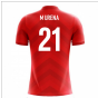 2024-2025 Costa Rica Airo Concept Home Shirt (M Urena 21)