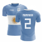 2025-2026 Argentina Flag Concept Football Shirt (Mammana 2) - Kids