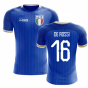 2024-2025 Italy Home Concept Football Shirt (De Rossi 16) - Kids