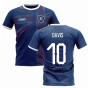 2024-2025 Glasgow Home Concept Football Shirt (DAVIS 10)