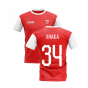 2024-2025 North London Home Concept Football Shirt (XHAKA 34)