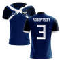 2025-2026 Scotland Flag Concept Football Shirt (Robertson 3) - Kids
