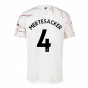 2020-2021 Arsenal Adidas Away Football Shirt (MERTESACKER 4)