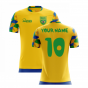 2024-2025 Brazil Home Concept Football Shirt (Your Name)